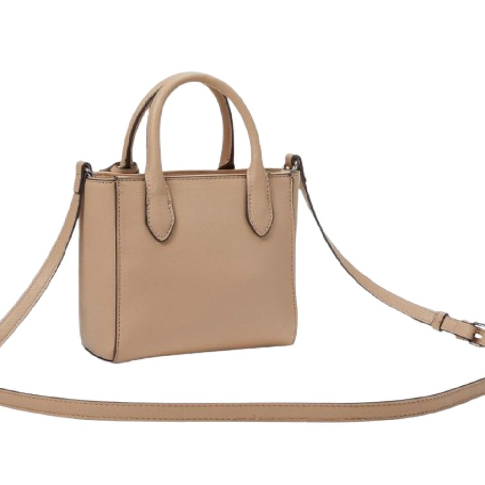 NWT Nine West Maysenn Mini Crossbody Purse Satchel Barely Nude 👜 - Picture 2 of 9